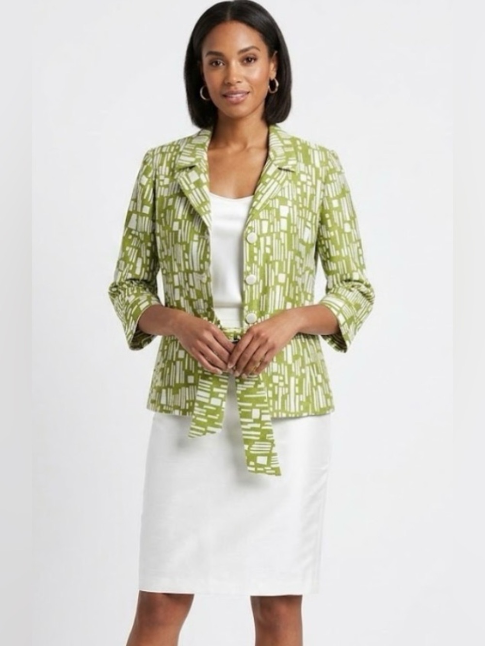 2 Piece Perceptions Blouse & Skirt (Size 6)